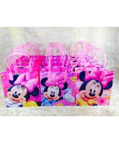 12pc Disney Minnie Mouse Goodie Bags Party Favor Bags Gift Bags $33.56 Kids' Party Favor Sets