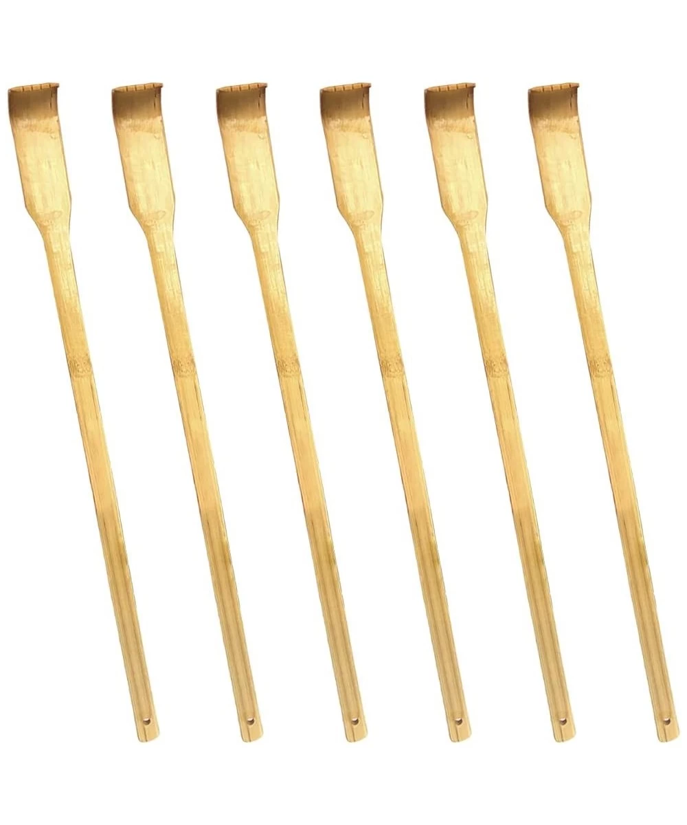 Wooden Backscratchers for Kids and Adults Set of 6 Instant Relief from Itching Wooden Material Stocking Stuffers for Kids Uni...