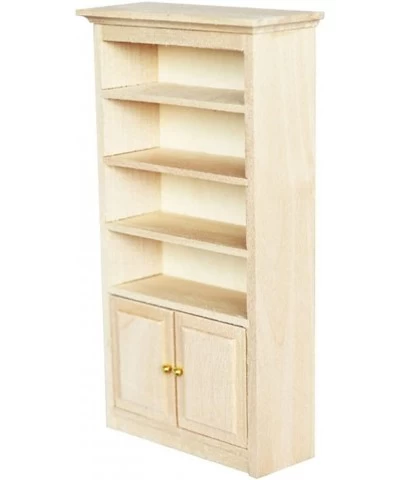 1 12 Dollhouse Furniture Wooden Dollhouse Bookshelf Cabinet Dollhouse Miniature Furniture DIY Dollhouse Accessories Unfinishe...