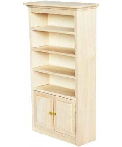 1 12 Dollhouse Furniture Wooden Dollhouse Bookshelf Cabinet Dollhouse Miniature Furniture DIY Dollhouse Accessories Unfinishe...