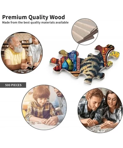 Animals Jigsaw Puzzle 500 Pieces for Adults Teens Funny Difficult ​Wooden Game Puzzles for Creative Toys Gifts $39.07 Jigsaw ...