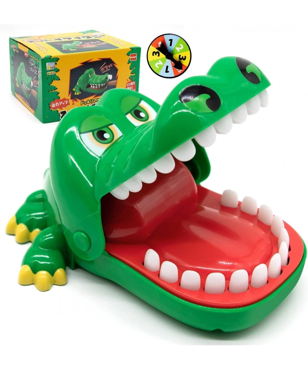 Upgraded Version Crocodile Teeth Game for Kids Party Dentist Biting Finger Games Funny Toys $24.53 Gags & Practical Joke Toys