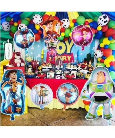 Toy Game Party Supplies Balloons 20 PCS Story for Baby Birthday Decorations Birthday Party Balloons Set 3 pcs Shaped Balloons...