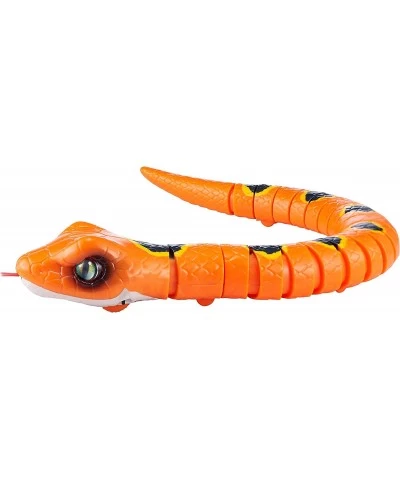 Slithering Snake Battery-Powered Robotic Toy by ZURU Orange $22.68 Electronic Pets