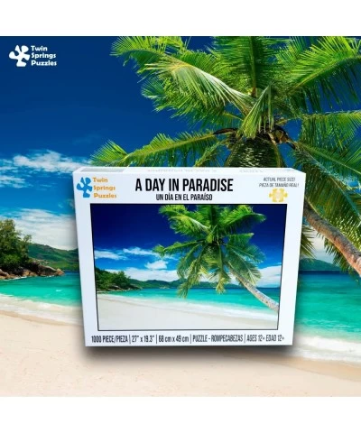 A Day in Paradise Beach 1000 Piece Jigsaw Puzzle Twin Spring Goods 1 000 pcs Puzzle $22.05 Jigsaw Puzzles