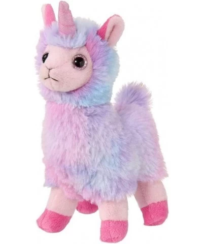 Bearington Lil' Luna Llamacorn Rainbow Llama with Unicorn Horn 7 Inches $21.50 Stuffed Animals & Teddy Bears