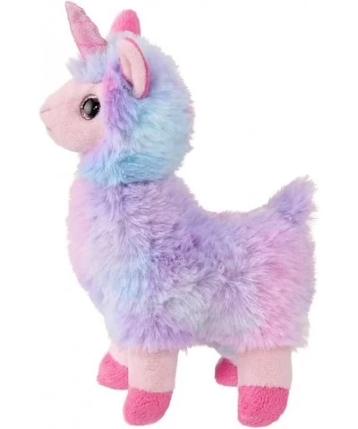 Bearington Lil' Luna Llamacorn Rainbow Llama with Unicorn Horn 7 Inches $21.50 Stuffed Animals & Teddy Bears