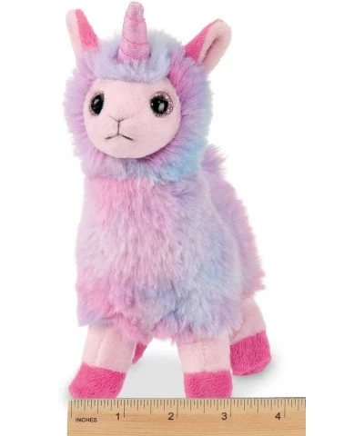 Bearington Lil' Luna Llamacorn Rainbow Llama with Unicorn Horn 7 Inches $21.50 Stuffed Animals & Teddy Bears