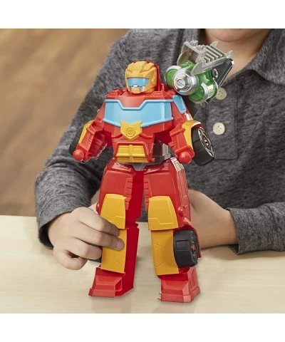 Playskool Heroes Rescue Bots Academy Rescue Power Hot Shot Converting Toy Robot 14-Inch Collectible Action Figure Toy for Kid...