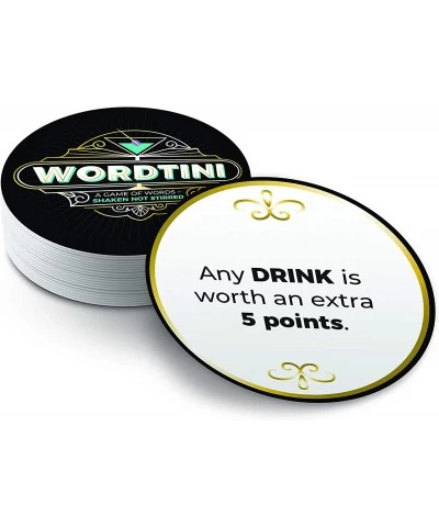 Shenanigames Adult Party Games: Wordtini - Word-Making Martini-Shaking Game - Choose Your own Level of NSFW - Adaptable for W...