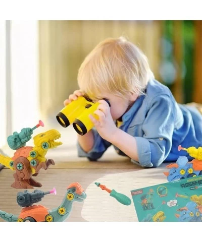 Take Apart Dinosaur Toys for Kids-Building Dinosaur Toys Set for 3 4 5 6 7 8 Year Old Soft Bullet Gun with Plastic Screwdrive...