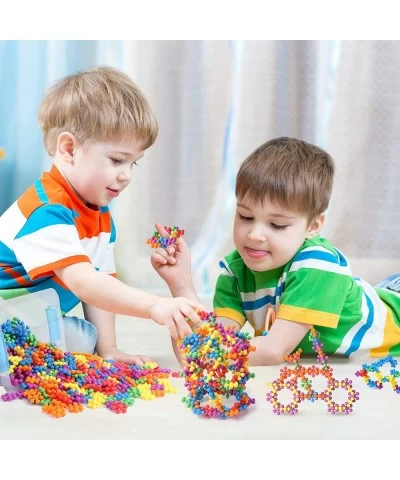 500 Pieces Building Blocks Toys Kids STEM Toys Educational Building Toys Interlocking Solid Plastic Creativity Toy Discs Sets...