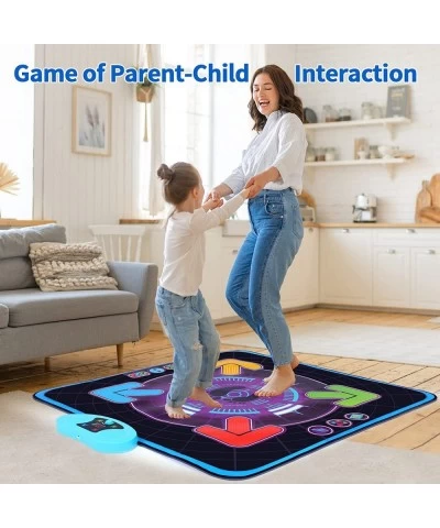 Dance Mat for kids ages 4-8 Dance Pad with Aux Built-in Music 3 Game Modes Christmas Birthday Gifts Toy for Girls Boys Ages 4...