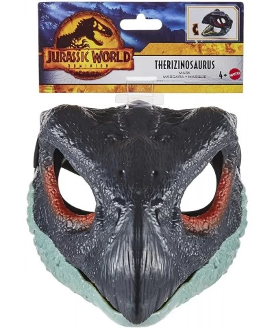 Jurassic World Dominion Therizinosaurus Dinosaur Mask with Opening Jaw Costume and Role-Play Gift $21.61 Kids' Dress-Up Acces...