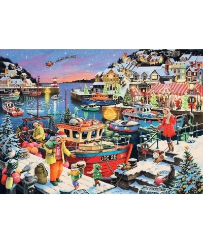 13991 Home for Christmas 1000 Piece Festive Jigsaw Puzzle for Adults and Kids Age 12 Years Up $39.48 Jigsaw Puzzles