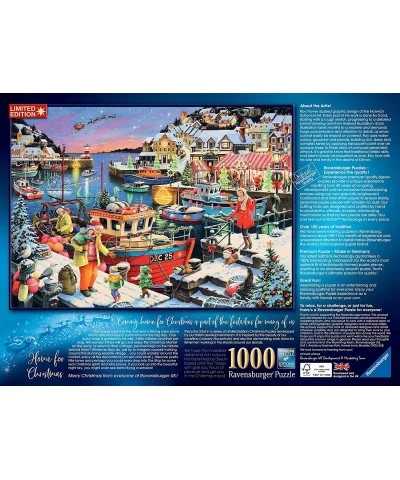 13991 Home for Christmas 1000 Piece Festive Jigsaw Puzzle for Adults and Kids Age 12 Years Up $39.48 Jigsaw Puzzles