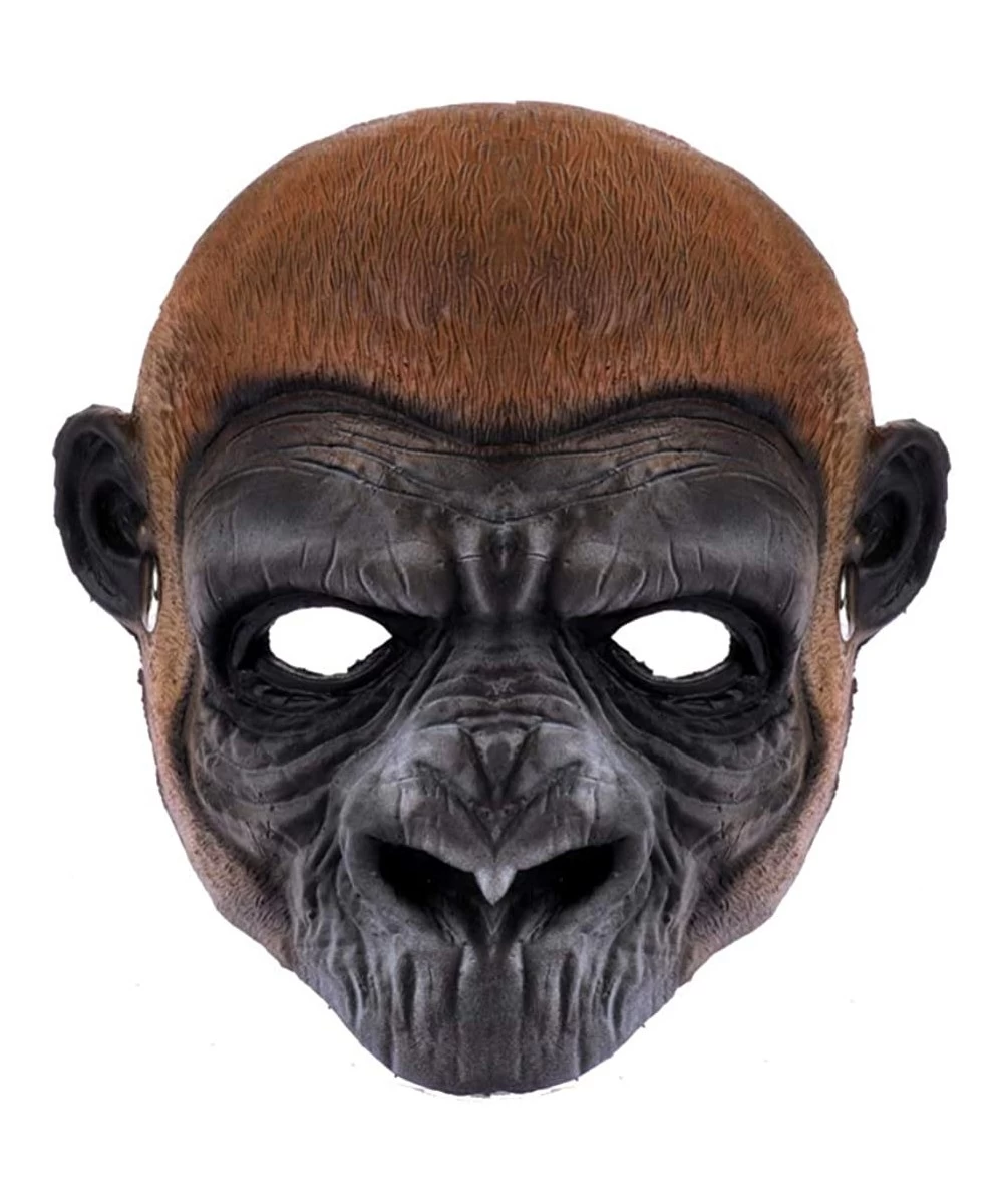 Halloween Mask PU Foam Monkey Mask Full Face Mask $26.42 Kids' Dress-Up Accessories