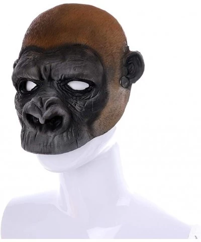 Halloween Mask PU Foam Monkey Mask Full Face Mask $26.42 Kids' Dress-Up Accessories