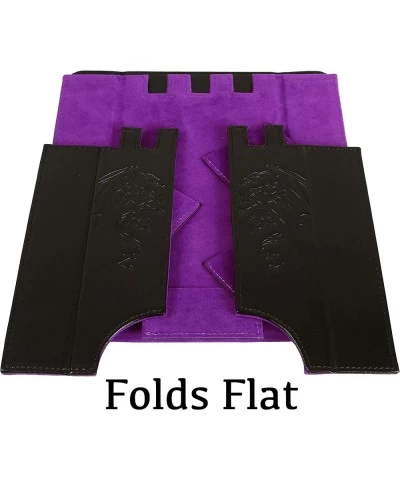 Draco Castle Foldable Dice Tray and Dice Tower - Foldable DND Dice Tray and Dice Rolling Tray Tower - Perfect for Dungeons an...