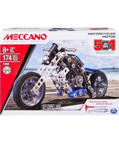 Erector 5 in 1 Model Building Set - Motorcycles 174 Pieces for Ages 8 and up STEM Construction Education Toy $48.67 Toy Build...