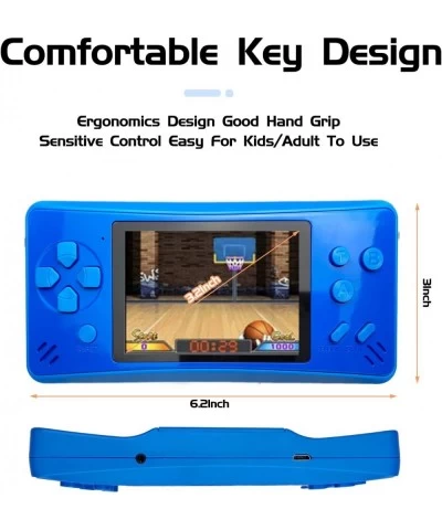 Portable Handheld Games for Kids 3.2 "LCD Large Screen Built in 218 Games USB Rechargeable A/V Output Childhood for Kids and ...