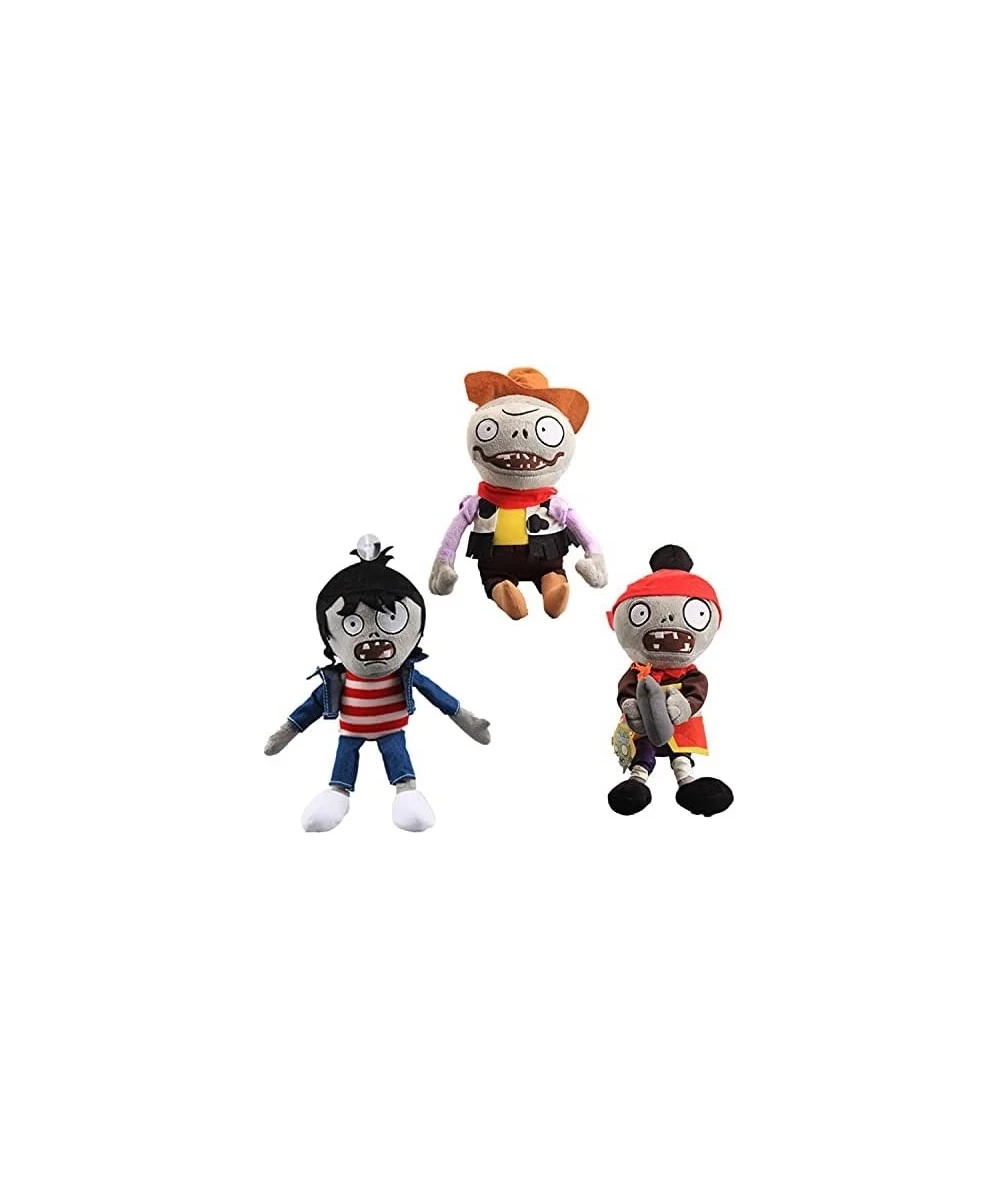 Game Plush Toys Imp Zombie Bull Rider & Cowboy Zombie & Self-Detonation Zombie Figures Stuffed Doll 3pcs Set $43.04 Plush Fig...