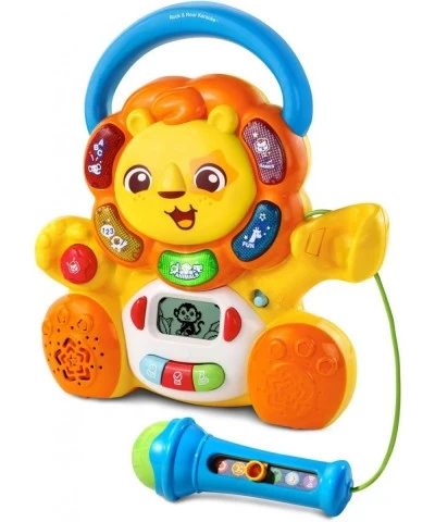 Zoo Jamz Rock and Roar Karaoke Yellow $37.04 Kids' Karaoke Machines