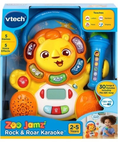 Zoo Jamz Rock and Roar Karaoke Yellow $37.04 Kids' Karaoke Machines