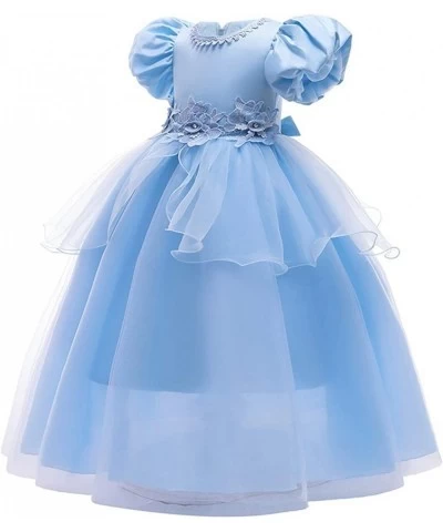 Girls Cinderella Princess Birthday Dress Halloween Costume Pageant Christmas Evening Party Dance Ball Gown $29.82 Kids' Costumes