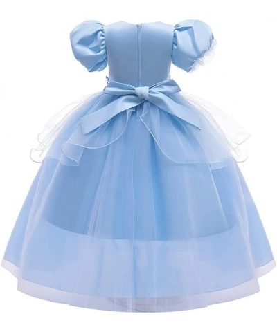 Girls Cinderella Princess Birthday Dress Halloween Costume Pageant Christmas Evening Party Dance Ball Gown $29.82 Kids' Costumes