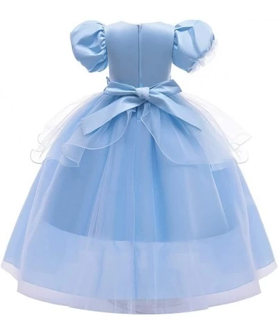 Girls Cinderella Princess Birthday Dress Halloween Costume Pageant Christmas Evening Party Dance Ball Gown $29.82 Kids' Costumes