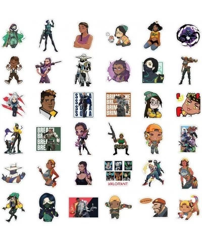 100 pcs Cartoon Game Stickers Video Gaming Stickers for Water Bottle Skateboard Sticker Bomb Pack Vinyl Waterproof Stickers f...