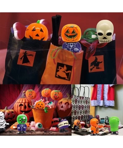 12 pcs Halloween Wind Up Toy Jumping and Walking Clockwork Toys for Kids Halloween Party Favors Treat Bag Stuffers Goody Bag ...