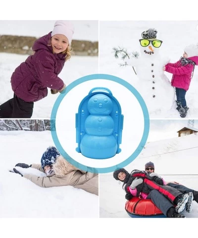 Snowman Snow Mold and Sand Mold Outdoor Activities Lovely 3D Snowman Shape Snow and Sand Playing Mold Tool Fun Snowball Maker...