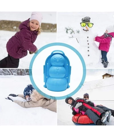 Snowman Snow Mold and Sand Mold Outdoor Activities Lovely 3D Snowman Shape Snow and Sand Playing Mold Tool Fun Snowball Maker...