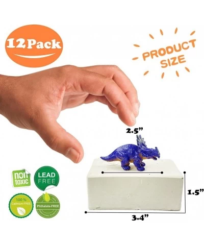 12 Pack Dig a Dinosaur Fossil and Figure Set | 1 Dozen 3D Dino Excavation Bulk Science Kits for Paleontology Archaeology STEM...