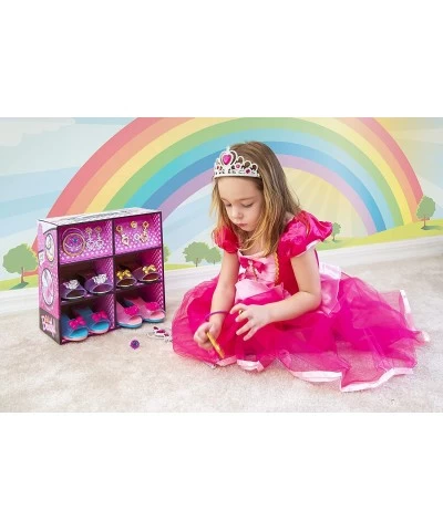 Princess Dress Up Pretend Play Shoes set Jewelry Boutique Fashion Princess Toys Accessories for Little Girls Dress Up Costume...