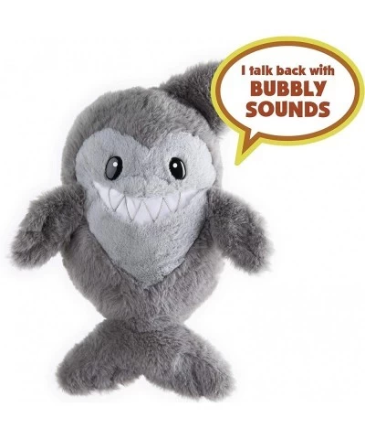 Talk Back Shark Plush - Repeats What You Say with Under Water Voice - Mimicry Electronic Record Talk Back Toy for Kids Perfec...