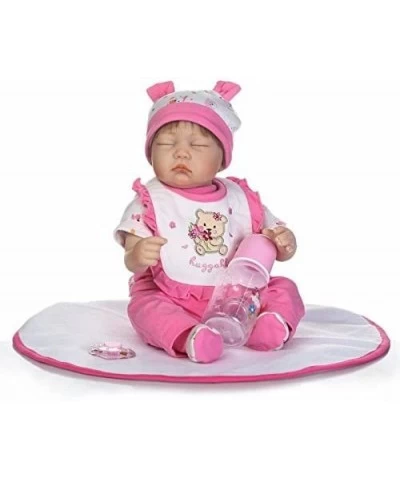 Reborn Doll Baby Girl Clothing 5 Piece Set Outfits for 16-18 Inches Reborn Baby Dolls Clothes $26.40 Doll Accessories