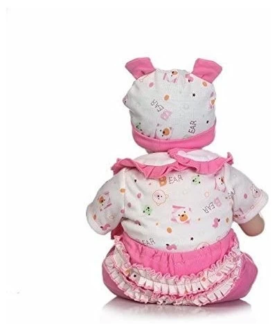 Reborn Doll Baby Girl Clothing 5 Piece Set Outfits for 16-18 Inches Reborn Baby Dolls Clothes $26.40 Doll Accessories