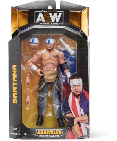 Santana AEW Unrivaled Series 4 32 Action Figure $32.21 Action Figures