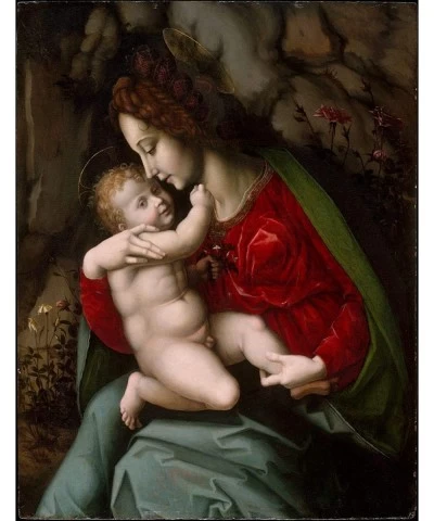 2018 Madonna and Child by Bachiacca Forever Postage Stamps (Booklet of 20) $45.48 Collectibles Display & Storage