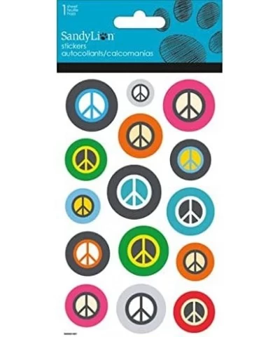 Party Favors Set (12 Sheets Over 130 Love and Peace Sign Stickers) $13.60 Kids' Stickers