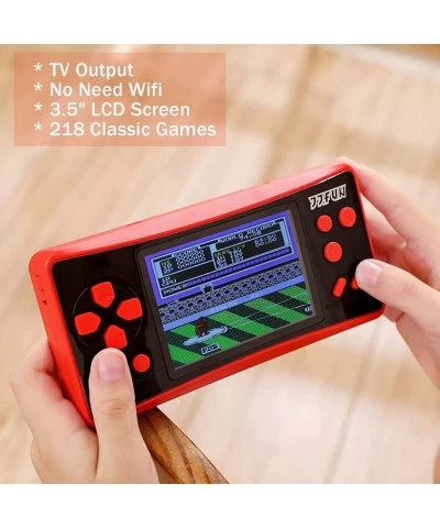 Retro Plus Handheld Games for Kids Adults 218 Classic Games Built in Portable Arcade Video Games Player 3.5 Inch TFT Big Scre...