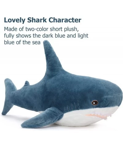 Giant Shark Stuffed Animal Shark Plush Toys Soft Plush Shark Hugging Pillow for Kids 40 inch $58.86 Kids' Plush Toy Pillows