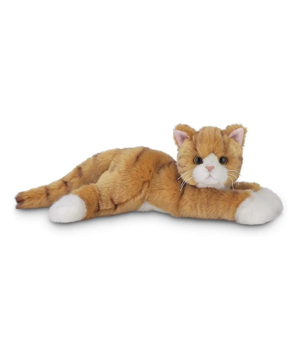 Bearington Tabby Plush Stuffed Animal Orange Striped Tabby Cat Kitten 15 inch $45.93 Stuffed Animals & Teddy Bears