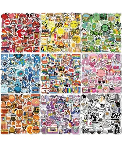 600 PCS Water Bottle Stickers Cute Sticker Packs Waterproof Vinyl Aesthetic Stickers for Skateboards Scrapbook Laptops Sticke...