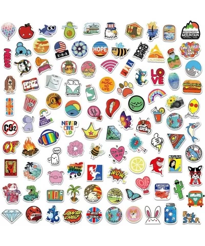 600 PCS Water Bottle Stickers Cute Sticker Packs Waterproof Vinyl Aesthetic Stickers for Skateboards Scrapbook Laptops Sticke...