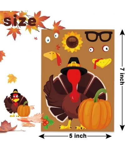 Thanksgiving Activities for Kids Thanksgiving Stickers for Kids Thanksgiving Gi-fts for Kids Make a Turkey Stickers Thanksgiv...