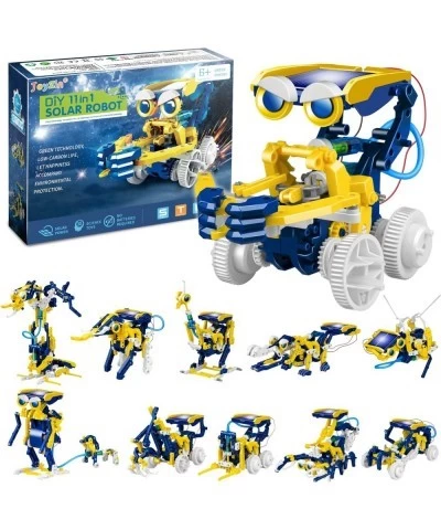 STEM 11-in-1 Solar Robot Kit 231 Pieces DIY Science Experiment?Kit Learning Educational Building Toy Set for Toddlers Kids Bo...